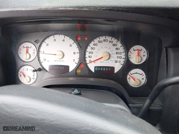 2003 Dodge Ram 2500 ST with VIN 3D7KU26DX3G717885, listed as a IAAI auction lot 42044011 with 149,752 mi miles. Bid and sale history available at carsss.com. Image 7.