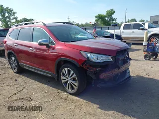2019 Subaru Ascent Touring with VIN 4S4WMARD8K3433816, listed as a IAAI auction lot 42557155 with 58,753 mi miles and . Bid and sale history available at DreamBid. Image 1.