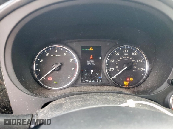 2019 Mitsubishi Outlander SE with VIN JA4AD3A32KZ031682, listed as a Copart auction lot 60626015 with 77,567 mi miles and Salvage title. Bid and sale history available at DreamBid. Image 9.