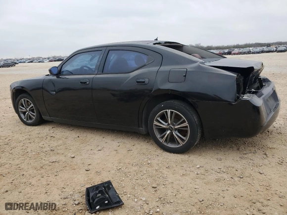 2008 Dodge Charger with VIN 2B3KA43R58H159256, listed as a Copart auction lot 44423845 with 118,248 mi miles and Salvage Title. Bid and sale history available at carsss.com. Image 2.