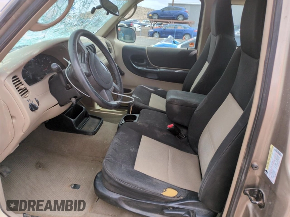 2005 Ford Ranger XL with VIN 1FTZR15E05PA27186, listed as a Copart auction lot 53549895 with 128,358 mi miles and Non repairable. Bid and sale history available at DreamBid. Image 7.