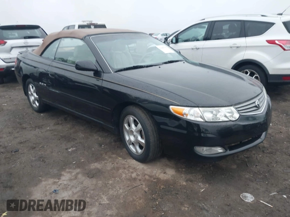 2002 Toyota Solara SE with VIN 2T1FF22P22C543955, listed as a IAAI auction lot 41405193 with 196,020 mi miles and . Bid and sale history available at DreamBid. Image 1.