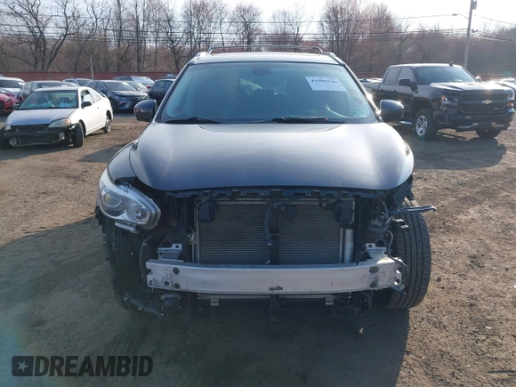 2014 Infiniti QX60 with VIN 5N1AL0MM9EC543096, listed as a IAAI auction lot 41909546 with 128,479 mi miles. Bid and sale history available at carsss.com. Image 12.