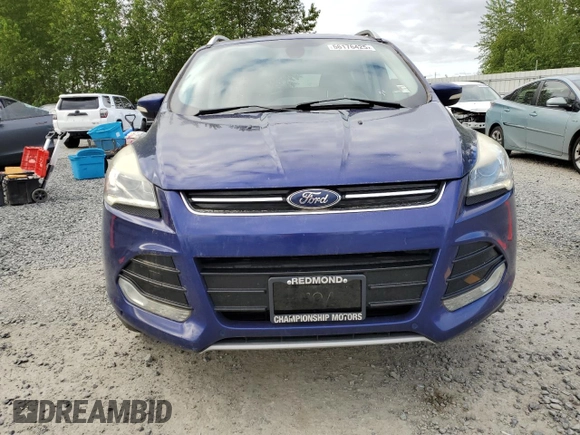 2014 Ford Escape Titanium with VIN 1FMCU9JX2EUB16376, listed as a Copart auction lot 56176425 with 115,265 mi miles and Clean Title. Bid and sale history available at DreamBid. Image 5.