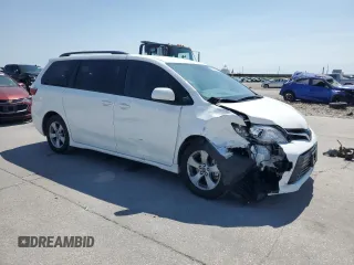 2019 Toyota Sienna LE Auto Access Seat with VIN 5TDKZ3DC4KS993734, listed as a Copart auction lot 53458405 with 6,957 mi miles and Salvage Title. Bid and sale history available at DreamBid. Image 4.