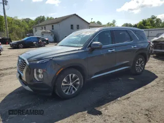 2020 Hyundai Palisade SEL z VIN KM8R2DHE2LU143565, wystawiony jako Copart lot #58582375 z przebiegiem 72 435 mil mil oraz Szkody całkowita. Historia ofert i sprzedaży dostępna na DreamBid. Obrazek 1.