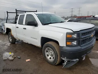 2015 Chevrolet Silverado 1500 LS with VIN 1GCRCPEH3FZ172145, listed as a Copart auction lot 46496585 with 74,136 mi miles and Clean Title. Bid and sale history available at carsss.com. Image 4.