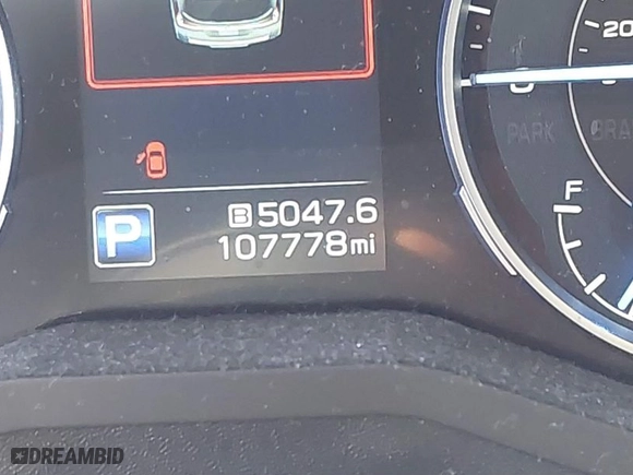 2022 Subaru Ascent Limited with VIN 4S4WMAKD3N3430739, listed as a IAAI auction lot 41742526 with 107,778 mi miles. Bid and sale history available at carsss.com. Image 15.