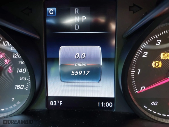 2017 Mercedes-Benz GLC with VIN WDC0G4JB9HF172775, listed as a IAAI auction lot 41865330 with 55,917 mi miles. Bid and sale history available at carsss.com. Image 7.