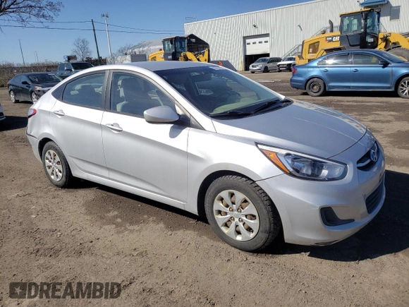 2016 Hyundai Accent SE with VIN KMHCT4AEXGU959149, listed as a Copart auction lot 55223405 with 51,794 mi miles and Salvage title. Bid and sale history available at DreamBid. Image 4.