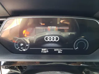 2023 Audi e-tron Premium with VIN WA1AAAGE8PB011507, listed as a Copart auction lot 57756184 with 8,497 mi miles and Clean Title. Bid and sale history available at DreamBid. Image 9.