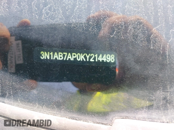 2019 Nissan Sentra SV z VIN 3N1AB7AP0KY214498, wystawiony jako IAAI lot #42394908 z przebiegiem 81 874 mil mil oraz . Historia ofert i sprzedaży dostępna na DreamBid. Obrazek 9.