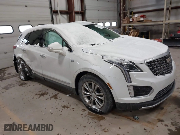 2020 Cadillac XT5 Premium Luxury AWD with VIN 1GYKNDRS4LZ163721, listed as a IAAI auction lot 41589733 with 41,776 mi miles and . Bid and sale history available at DreamBid. Image 1.