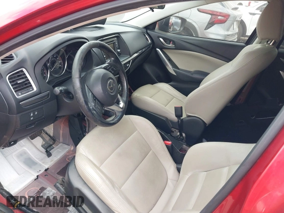 2014 Mazda Mazda6 i Touring with VIN JM1GJ1V65E1162108, listed as a IAAI auction lot 42027292 with 1 mi miles. Bid and sale history available at carsss.com. Image 5.