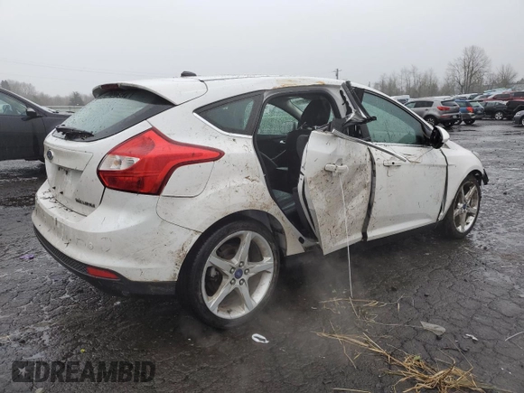 2012 Ford Focus Titanium with VIN 1FAHP3N20CL279226, listed as a Copart auction lot 41343015 with 145,390 mi miles and Salvage Title. Bid and sale history available at carsss.com. Image 3.