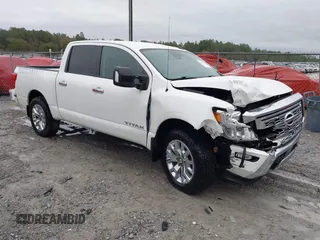 2021 Nissan Titan Pro-4X with VIN 1N6AA1ED6MN535519, listed as a IAAI auction lot 41482187 with 62,698 mi miles and . Bid and sale history available at DreamBid. Image 1.