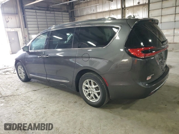 2021 Chrysler Pacifica Touring L with VIN 2C4RC1BGXMR588001, listed as a Copart auction lot 54562505 with 128,350 mi miles and Salvage title. Bid and sale history available at DreamBid. Image 2.