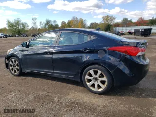 2012 Hyundai Elantra GLS PZEV with VIN KMHDH4AEXCU258580, listed as a Copart auction lot 76732884 with 116,051 mi miles and Clean Title. Bid and sale history available at carsss.com. Image 2.