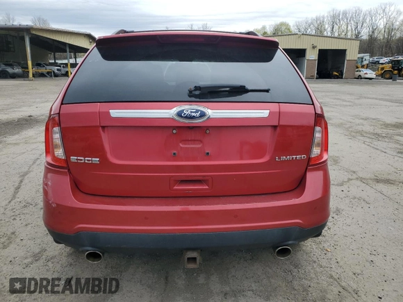 2011 Ford Edge Limited with VIN 2FMDK3KC2BBB20593, listed as a Copart auction lot 53479075 with 127,661 mi miles and Salvage Title. Bid and sale history available at carsss.com. Image 6.