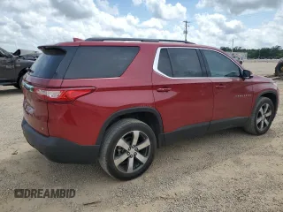2020 Chevrolet Traverse LT with VIN 1GNERHKW0LJ244037, listed as a Copart auction lot 54182415 with 134,328 mi miles and Salvage title. Bid and sale history available at DreamBid. Image 3.