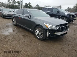 2019 Genesis G90 z VIN KMTF54JHXKU054443, wystawiony jako Copart lot #45126905 z przebiegiem 40 172 mil mil oraz Szkoda całkowita • Salvage title. Historia ofert i sprzedaży dostępna na DreamBid. Obrazek 4.