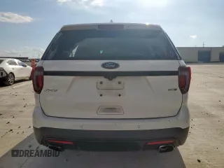 2016 Ford Explorer Sport with VIN 1FM5K8GT3GGC63546, listed as a Copart auction lot 60550855 with 161,346 mi miles and Salvage title. Bid and sale history available at DreamBid. Image 6.