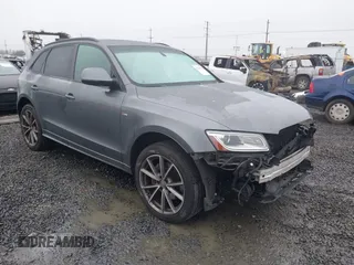 2015 Audi Q5 Premium Plus with VIN WA1DGAFP6FA081672, listed as a IAAI auction lot 41296139 with 93,376 mi miles. Bid and sale history available at carsss.com. Image 1.