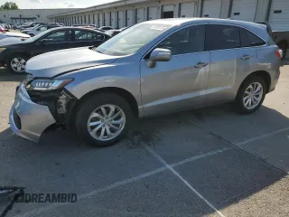 2018 Acura RDX Technology with VIN 5J8TB4H57JL013201, listed as a Copart auction lot 57289175 with 32,724 mi miles and Salvage title. Bid and sale history available at DreamBid. Image 1.