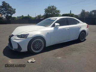 2018 Lexus IS 300 with VIN JTHBA1D27J5072923, listed as a Copart auction lot 56058285 with 126,297 mi miles and Salvage title. Bid and sale history available at DreamBid. Image 1.