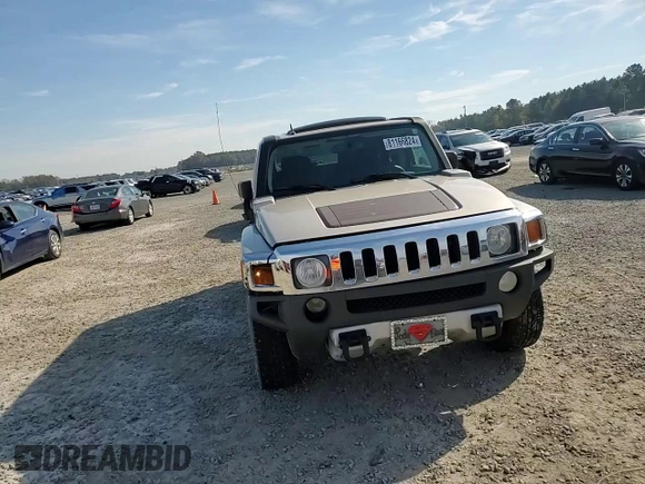 2008 Hummer H3 SUV Luxury with VIN 5GTEN13E288113149, listed as a Copart auction lot 81166824 with 195,040 mi miles and Salvage Title. Bid and sale history available at carsss.com. Image 11.