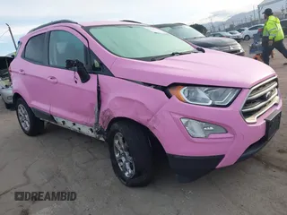 2018 Ford EcoSport SE with VIN MAJ3P1TE1JC247880, listed as a IAAI auction lot 41934171 with 80,627 mi miles. Bid and sale history available at carsss.com. Image 1.