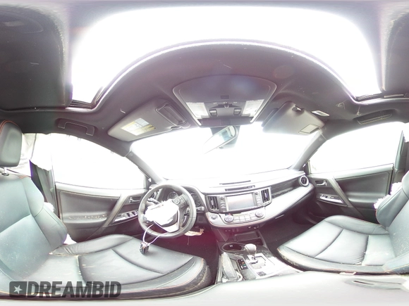 2017 Toyota RAV4 SE with VIN 2T3JFREVXHW608093, listed as a Copart auction lot 57396445 with 46,835 mi miles and Salvage title. Bid and sale history available at DreamBid. Image 14.