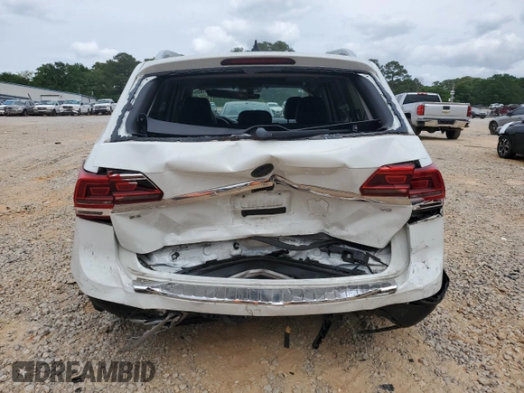 2019 Volkswagen Atlas SE with VIN 1V2WR2CAXKC612609, listed as a Copart auction lot 54451635 with 48,548 mi miles and Salvage title. Bid and sale history available at DreamBid. Image 6.