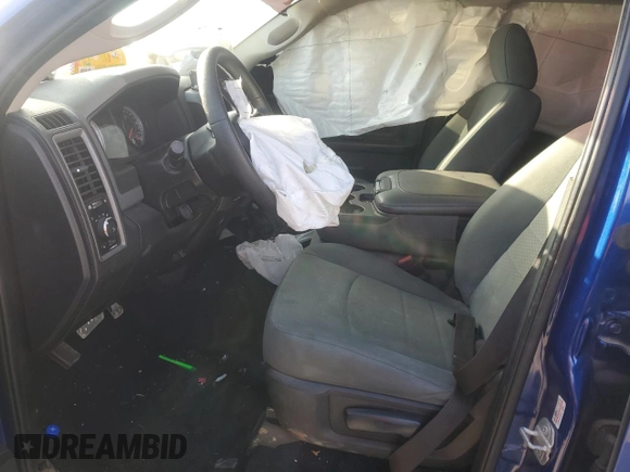 2018 Ram 1500 Express with VIN 1C6RR6FG2JS132324, listed as a Copart auction lot 41397535 with 102,551 mi miles and Salvage title. Bid and sale history available at DreamBid. Image 7.