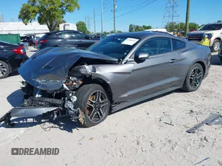 2023 Ford Mustang EcoBoost with VIN 1FA6P8TH4P5100952, listed as a IAAI auction lot 41860121 with 36,075 mi miles. Bid and sale history available at carsss.com. Image 17.