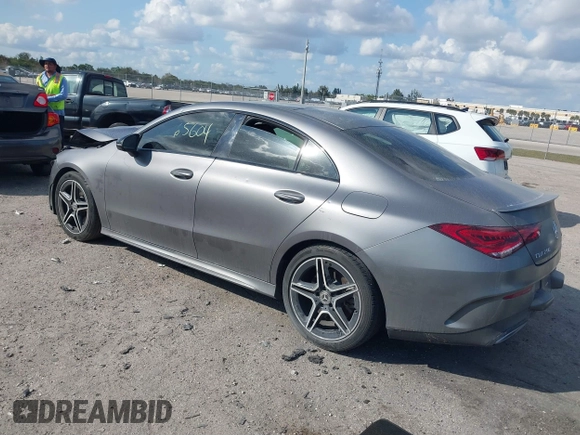 2020 Mercedes-Benz CLA with VIN WDD5J4HB1LN044179, listed as a IAAI auction lot 41499559 with 65,914 mi miles. Bid and sale history available at carsss.com. Image 3.