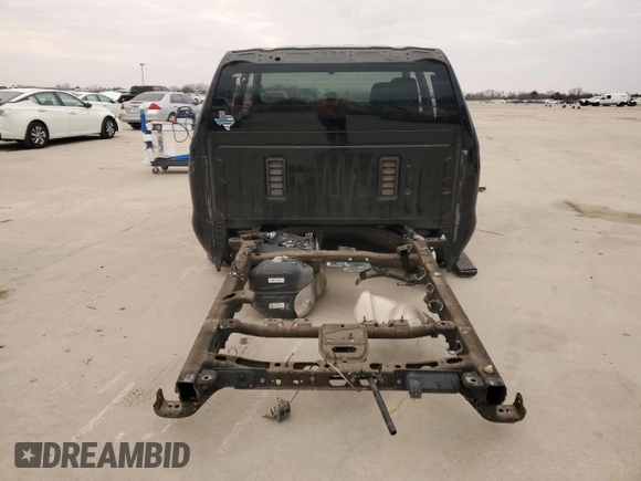 2020 Chevrolet Silverado 1500 RST with VIN 3GCPWDED8LG186192, listed as a Copart auction lot 86817734 with Not Provided miles and Non Repairable. Bid and sale history available at DreamBid. Image 6.