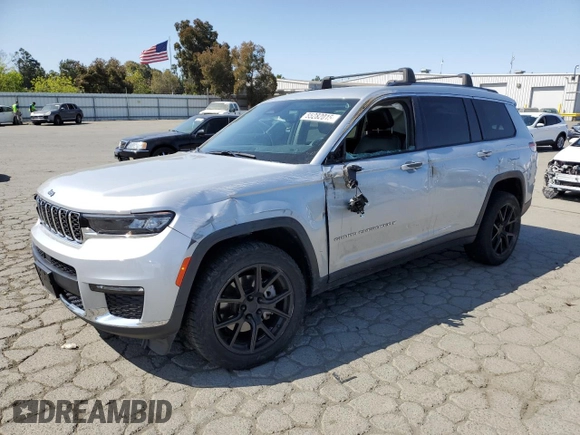 2021 Jeep Grand Cherokee Limited с VIN 1C4RJKBG4M8162344, выставлен на аукционе Copart как лот 55282015 с пробегом 40 263 миль миль и Списание • Salvage title. История ставок и продаж доступна на DreamBid. Изображение 1.