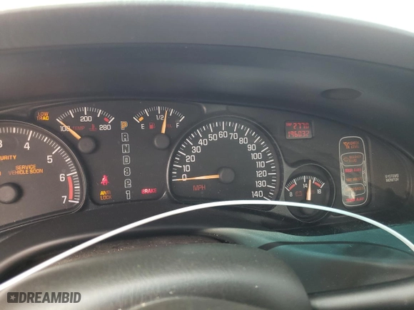 2001 Pontiac Bonneville SE with VIN 1G2HX54K014175323, listed as a Copart auction lot 72393974 with 196,032 mi miles and Salvage Title. Bid and sale history available at carsss.com. Image 9.