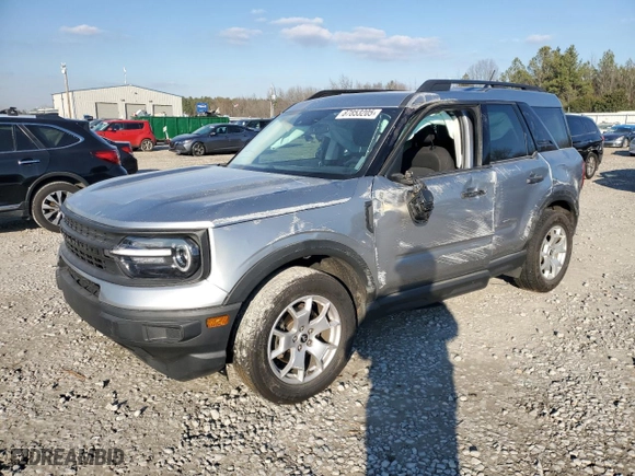 2021 Ford Bronco Sport with VIN 3FMCR9A65MRA83176, listed as a Copart auction lot 87853205 with NaN miles and Salvage Title. Bid and sale history available at carsss.com. Image 1.