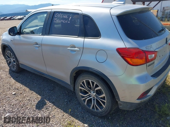 2018 Mitsubishi Outlander Sport SE 2.4 with VIN JA4AR3AW2JZ036004, listed as a IAAI auction lot 39806270 with 102,815 mi miles. Bid and sale history available at carsss.com. Image 3.