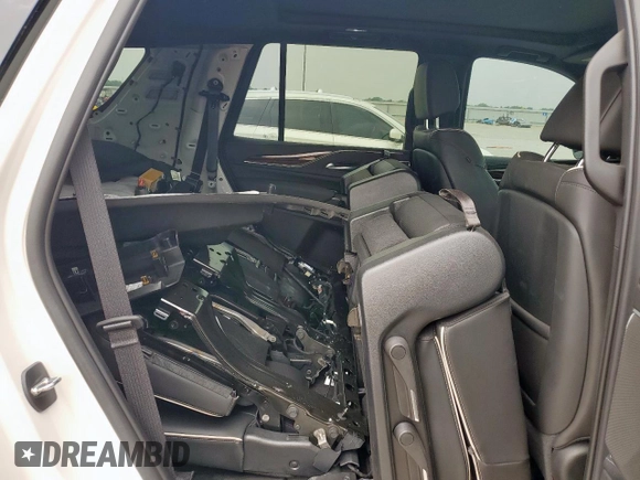 2022 Cadillac Escalade RWD Premium Luxury with VIN 1GYS3BKL2NR355879, listed as a Copart auction lot 56738155 with Not provided miles and Salvage title. Bid and sale history available at DreamBid. Image 11.