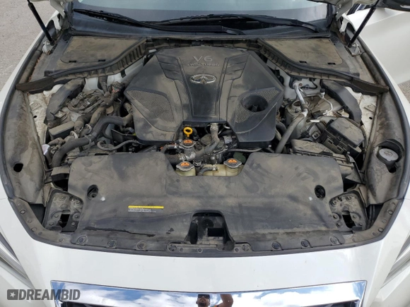 2019 Infiniti Q50 3.0t LUXE with VIN JN1EV7AP8KM514768, listed as a Copart auction lot 46309035 with 71,572 mi miles and Salvage Title. Bid and sale history available at carsss.com. Image 11.