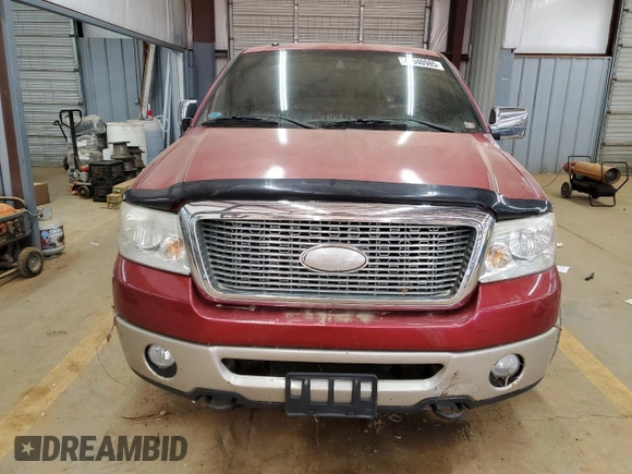 2007 Ford F-150 XLT with VIN 1FTPX14V07FA65024, listed as a Copart auction lot 45940985 with 0 mi miles and Salvage Title. Bid and sale history available at carsss.com. Image 5.