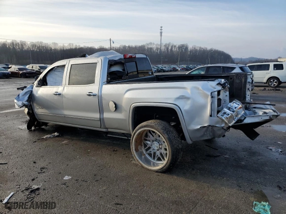 2017 GMC Sierra 2500HD Denali with VIN 1GT12UEY0HF152096, listed as a Copart auction lot 86326844 with 0 mi miles and Non Repairable. Bid and sale history available at carsss.com. Image 2.