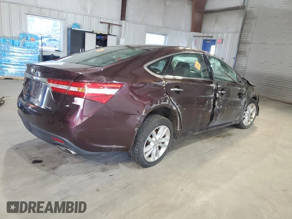 2013 Toyota Avalon XLE with VIN 4T1BK1EB9DU042535, listed as a Copart auction lot 54319535 with Not Provided miles and Clean Title. Bid and sale history available at DreamBid. Image 3.