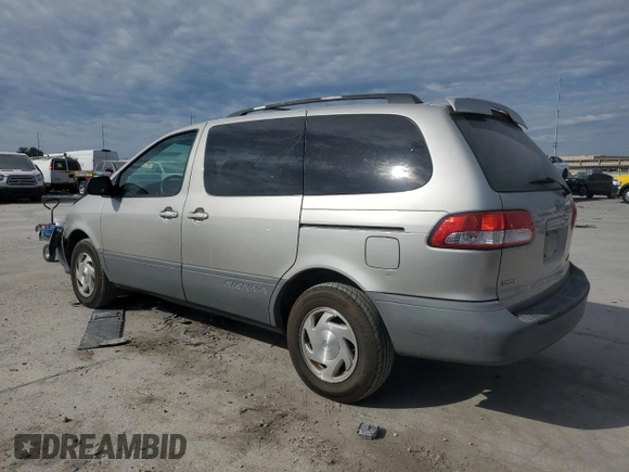 2003 Toyota Sienna CE with VIN 4T3ZF19C63U541949, listed as a Copart auction lot 83186624 with 180,075 mi miles and Salvage Title. Bid and sale history available at carsss.com. Image 2.