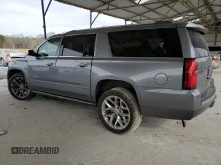 2018 Chevrolet Suburban Premier with VIN 1GNSCJKC1JR203318, listed as a Copart auction lot 44690745 with 120,137 mi miles and Salvage title. Bid and sale history available at DreamBid. Image 2.