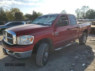 2007 Dodge Ram 2500 SLT with VIN 1D7KS28C37J517851, listed as a Copart auction lot 74323064 with 260,171 mi miles and Salvage Title. Bid and sale history available at carsss.com. Image 1.