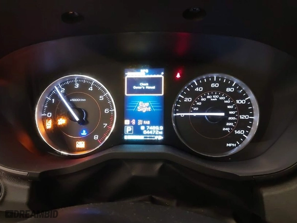 2019 Subaru Crosstrek Limited with VIN JF2GTAMC1K8237411, listed as a IAAI auction lot 41783591 with 64,472 mi miles. Bid and sale history available at carsss.com. Image 7.